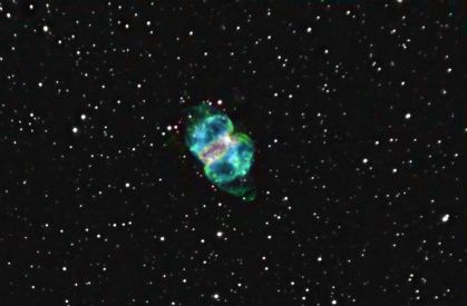 M76 hubble palette picture.