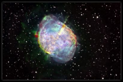 Dumbbell Nebula Messier 27.