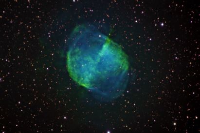 M27 Hubble palette picture.